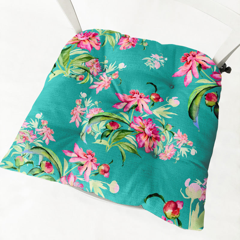 Flower Flower 213 Thick Flannel Chair Cushion