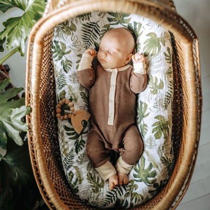 Housse de change et de lavage pour lit bionique en fil de coton pour bébé