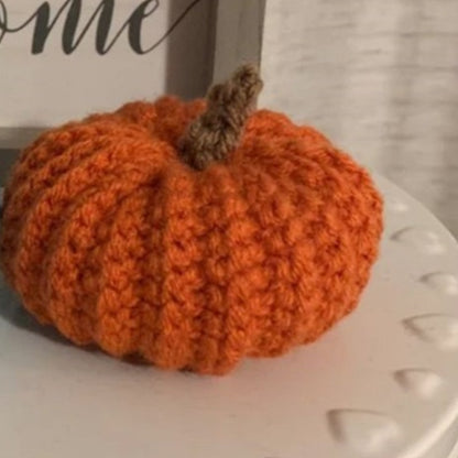 Halloween Props Hand-crocheted Pumpkin Small Ornaments Cartoon Doll