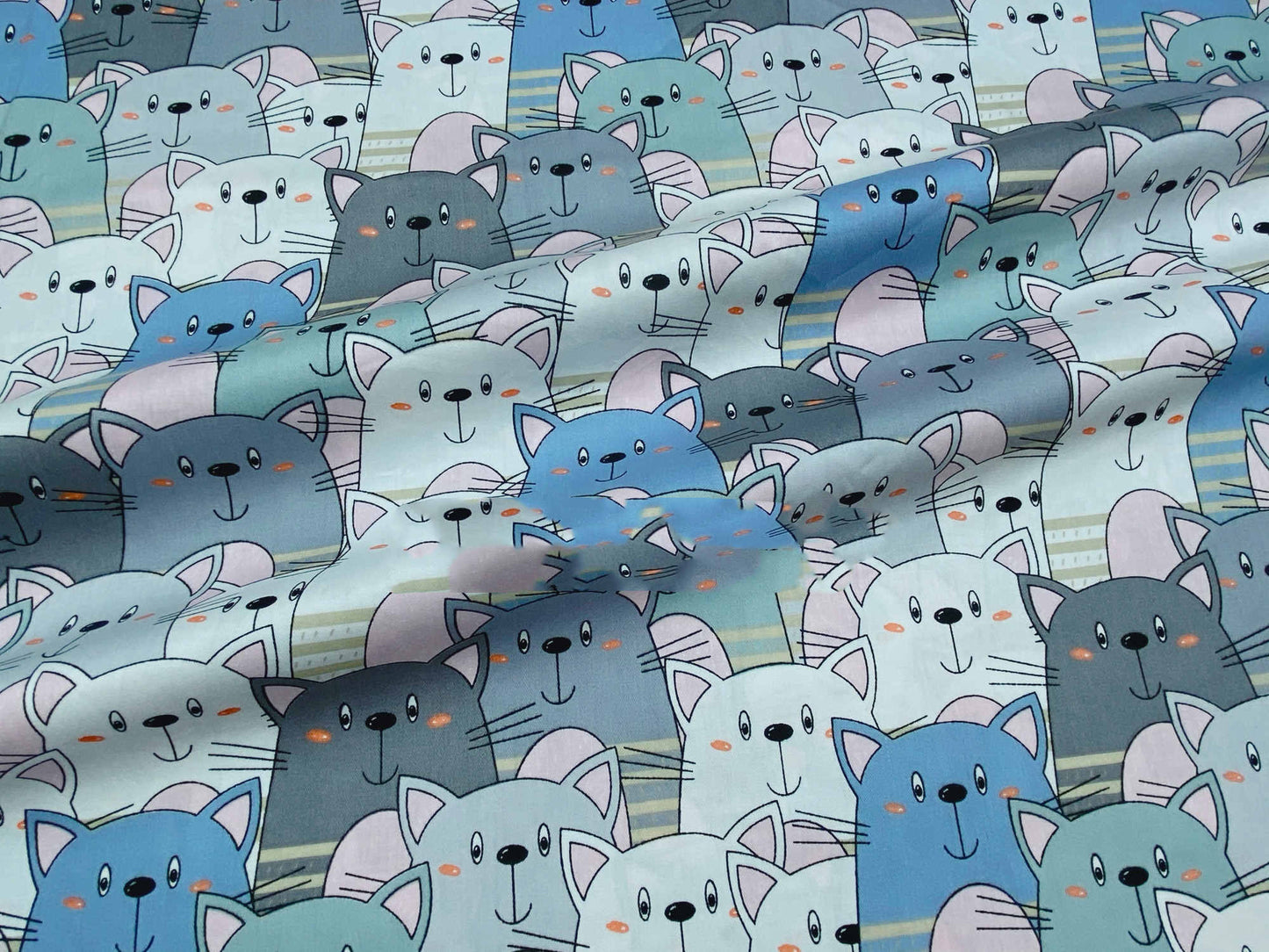 Cartoon Cotton Twill Bed Sheet Quilt Cover Printed Fabric