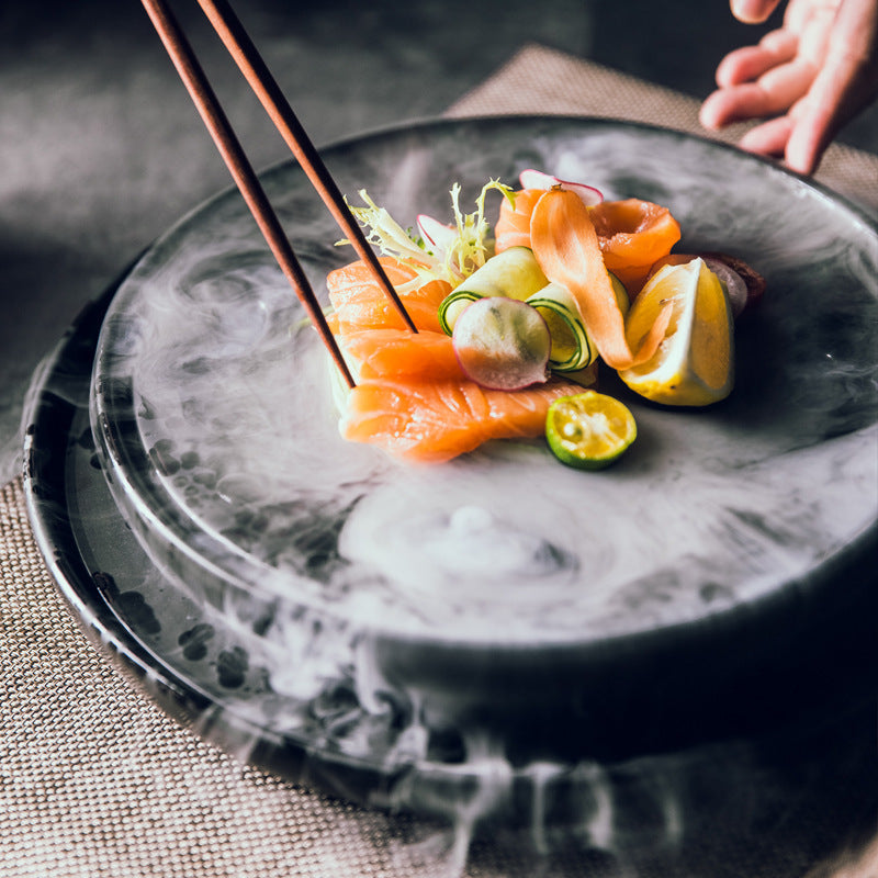 Creative Sashimi Dry Ceramic Ice Tray